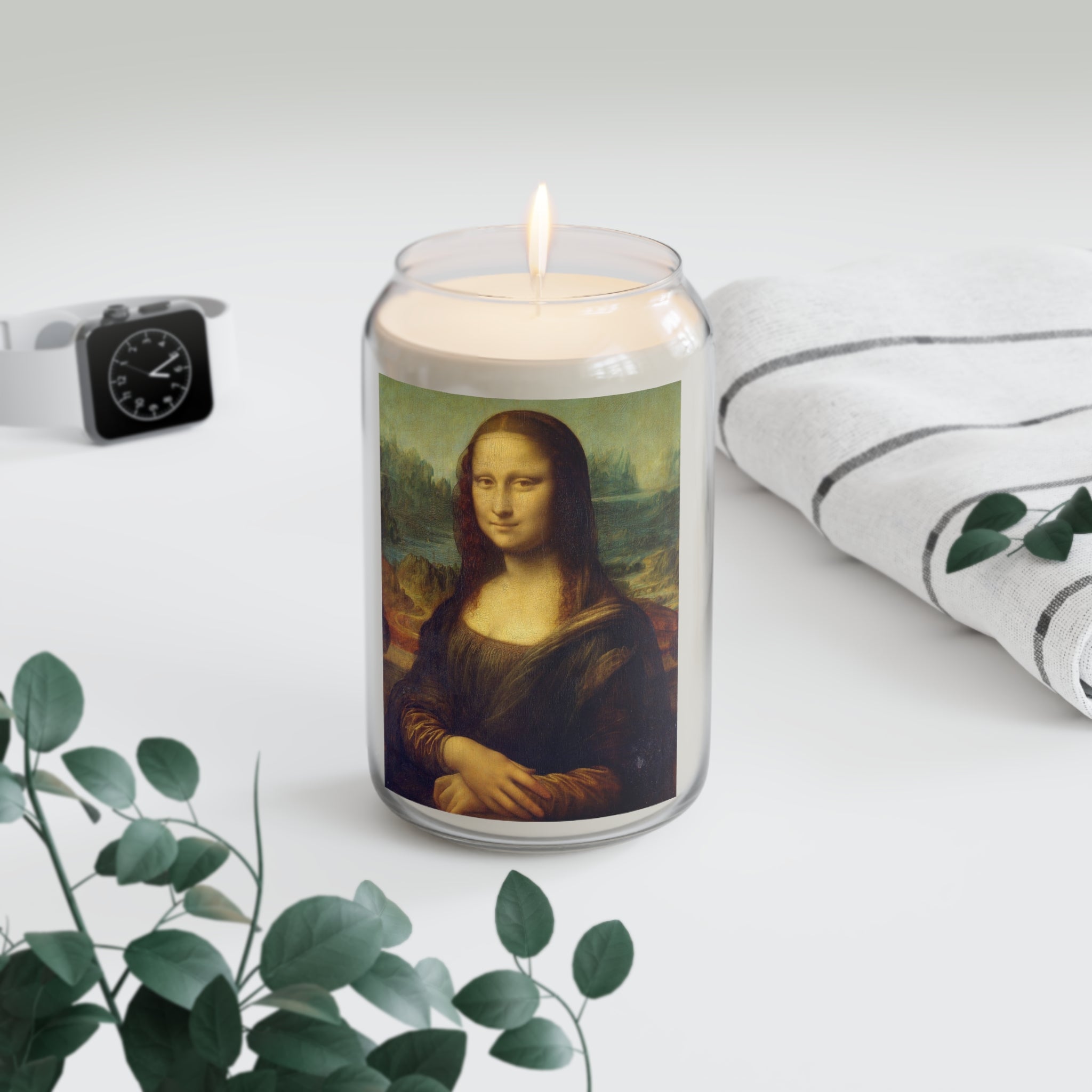 Mona Lisa Candle