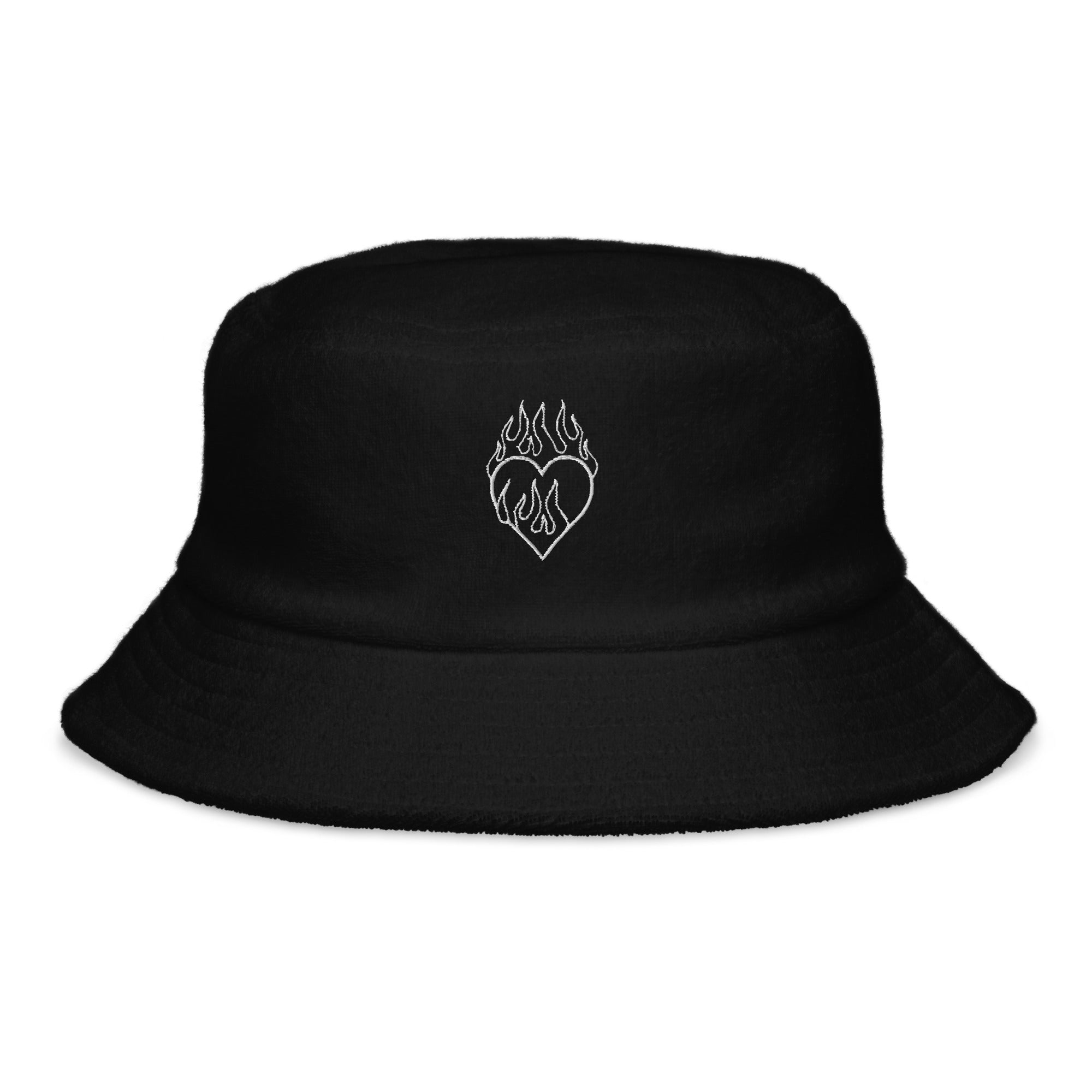 Flaming Heart Bucket Hat