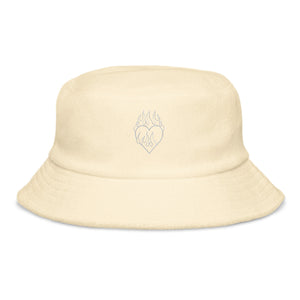 Flaming Heart Bucket Hat